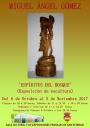 Exposición de escultura "Espíritus del bosque" de Miguel Ángel Gómez - Del 6 de octubre al 5 de noviembre