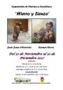 Exposición de Pintura y Escultura "Hierro y lienzo" de Juan Jesús Villaverde y Carmen Rivera - Del 10 de noviembre al 10 de diciembre de 2017